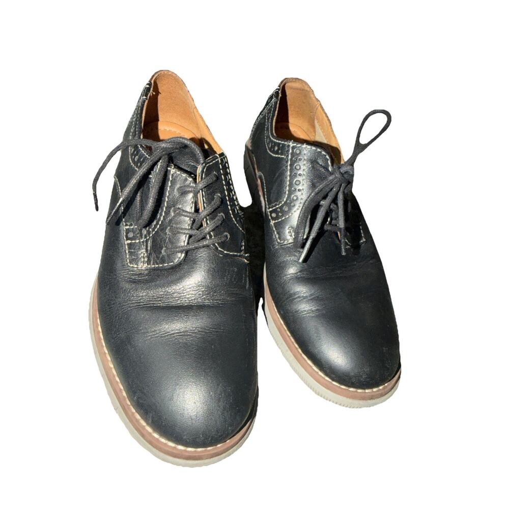 Johnston & Murphy Boys Black Dress Shoes Size 13 M
